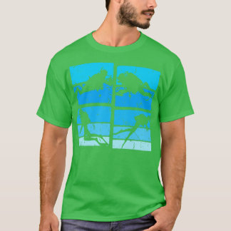 Retro Diving Scuba Diver T Shirt