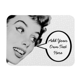 Retro Do Berätta Magnet