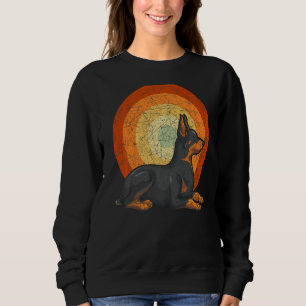 Retro Doberman T Shirt