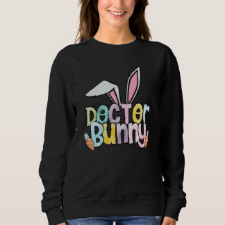Retro Doctor Bunny Easter Eggs Doctor Easter 2023 T Shirt