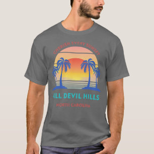 Retro Döda Djävulen Beach Cherish Varje Sunset T Shirt