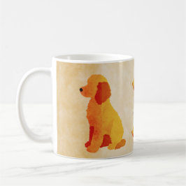 Retro Dog Mug – Cozy Pet Lover Coffee Cup – Custom Kaffemugg