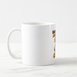 Retro Dog Snack Devotion White Mug Kaffemugg