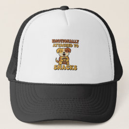 Retro Dog Snack Lover Trucker Hat Keps