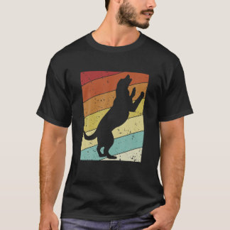 Retro Dogfather Hund pappa Hund Mamma Hund älskare T Shirt
