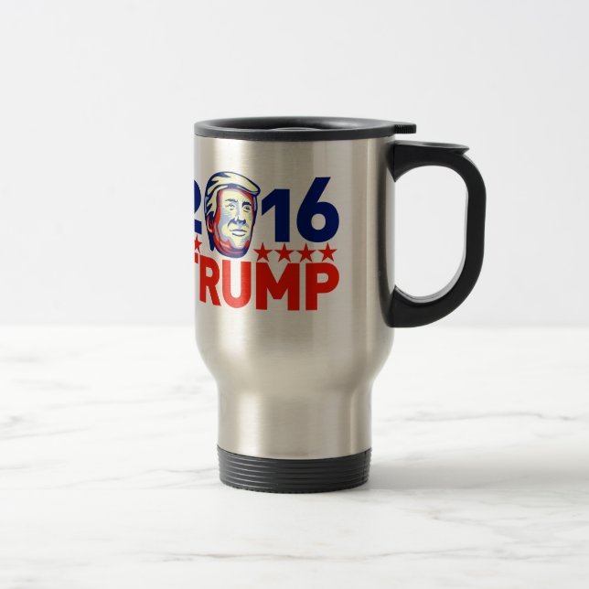 Retro Donald Trump president 2016 Resemugg (Höger)