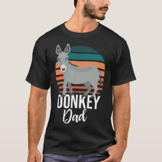 Retro Donkey Dad Donkey  Animal Farm T Shirt