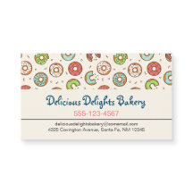 Retro Donut Mönster Cute Colorful Stil