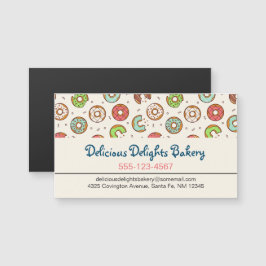 Retro Donut Mönster Cute Colorful Stil