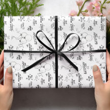 Retro Doodle Modern Balloon Grattis på födelsedage