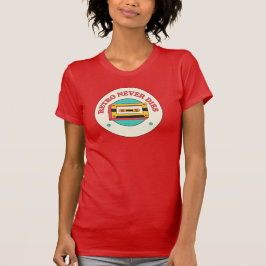Retro Dör Aldrig på dam-t-shirt T Shirt
