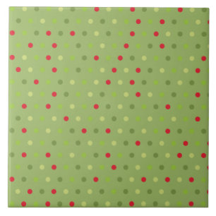 Retro Dot Kitchen Trivet Tile Kakelplatta