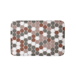 Retro dots badrumsmatta