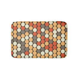 Retro dots badrumsmatta