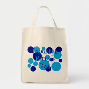 Retro Dots Hanukkah Bag Tygkasse