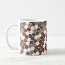 Retro dots kaffemugg