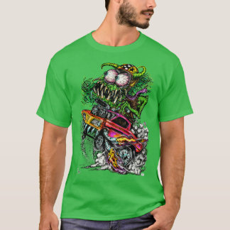 Retro Drag Tävla Hot rod gasser T Shirt