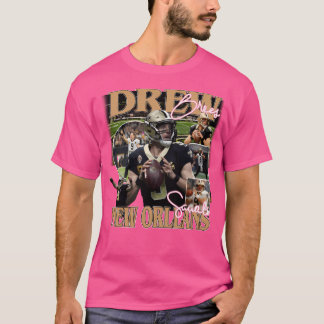 Retro Drew Brees T Shirt