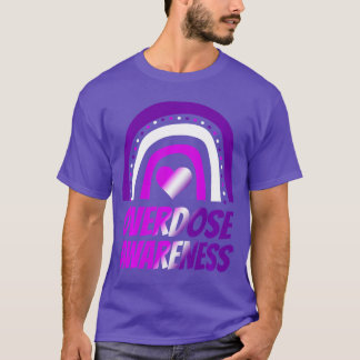 Retro Drug Overdose Awareness Men Women Overdose F T Shirt