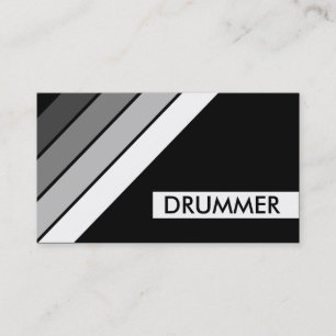 REtro DRUMMER Visitkort