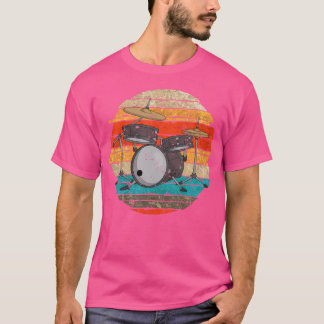 Retro Drums T Shirt