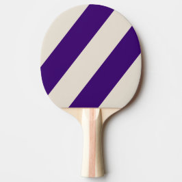 Retro druvkvist tre feta ränder pingisracket