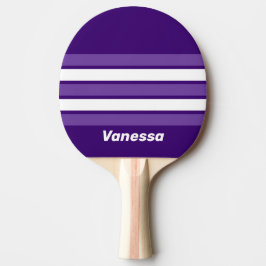 Retro druvträdsplantering tvärs över remsan med na pingisracket