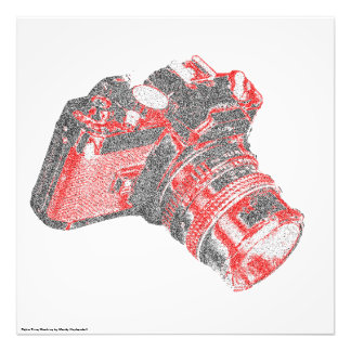 Retro DSLR-Poster Fototryck