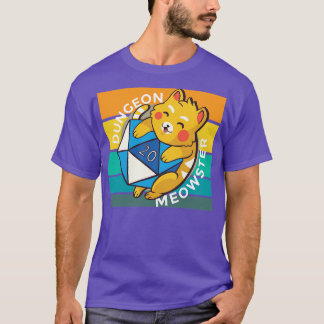 Retro Dungeon Meowster 1 T Shirt
