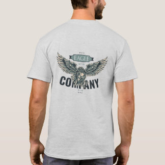 Retro Eagle Company Amerikansk Design T Shirt