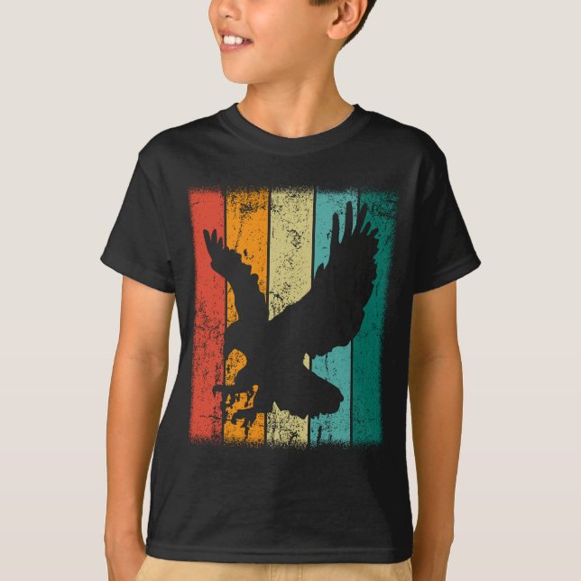 Retro Eagle T Shirt (Framsida)