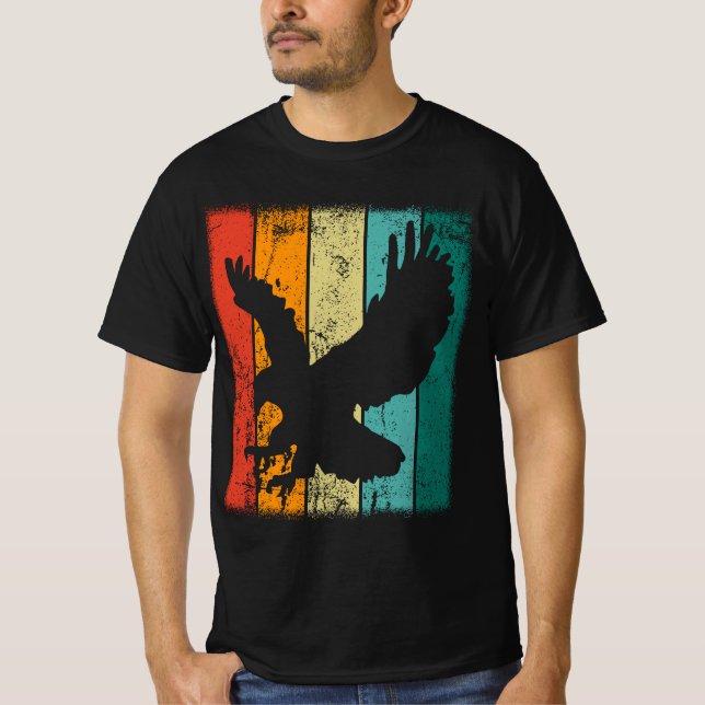 Retro Eagle T Shirt (Framsida)