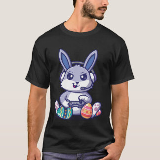 Retro Easter Video Game Easter Gaming Graphics Hap T Shirt