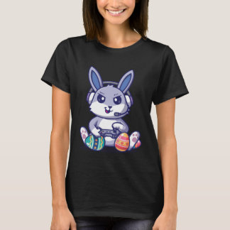 Retro Easter Video Game Easter Gaming Graphics Hap T Shirt