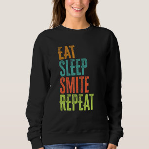 Retro Eat Sömnlöshet Upprepa Strejka kraftigt Lege T Shirt