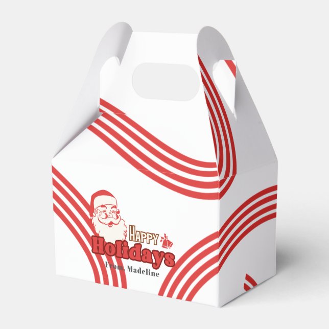 Retro elak tomte presentaskar (Framsidan Sidan)