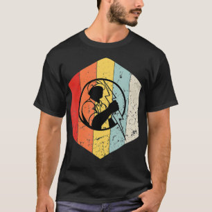 Retro Electrician Vintage Graphic Stil T Shirt