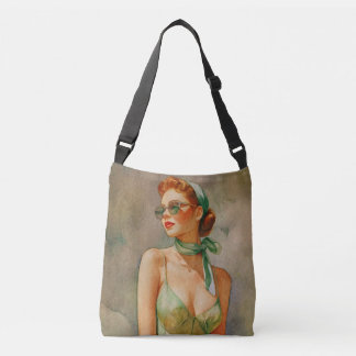 Retro Elegans: Strand Chic Axelväska