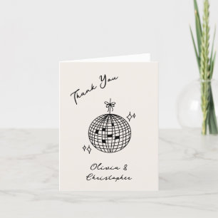 Retro Elegant Disco Boll Coquette Tack Kort