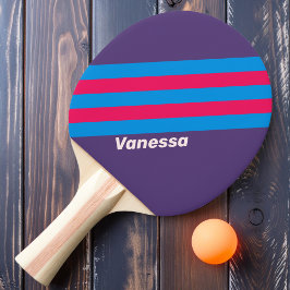 Retro Elektriska Druvstrimmor med Namn Pingisracket