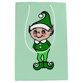 Retro Elf-julens Helgdag Gift Bag