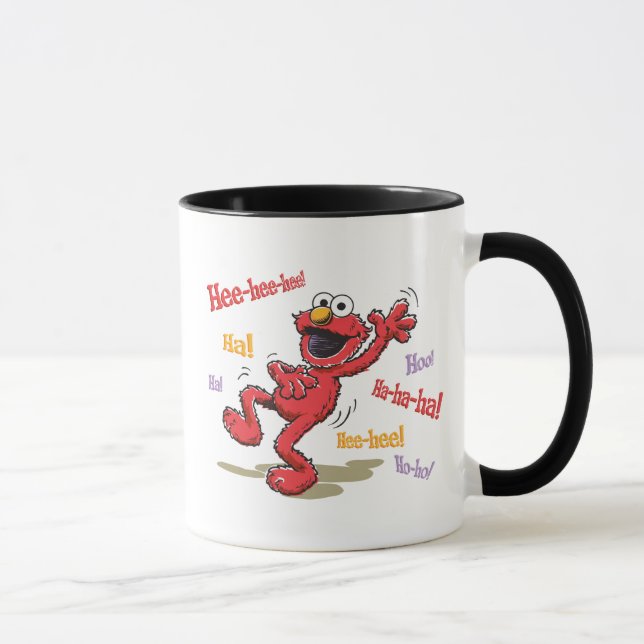 Retro Elmo Hee-hee! Mugg (Höger)