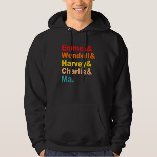 Retro Emmet& Wendell& Harvey& Charlie& Morsa Hoodie