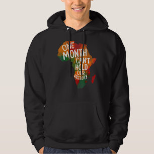 Retro en månad kan inte behålla vår afrikanska his hoodie