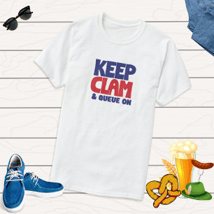 Retro England 70-talet Stil Patriotic Travel Souve T Shirt