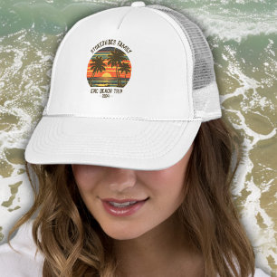 Retro Epic Family Beach Resa Personlig Vacation Keps
