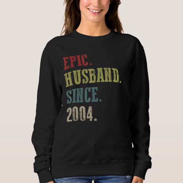 Retro Epic Make sedan 2004 18:e Bröllop Aniver T Shirt (Framsida)