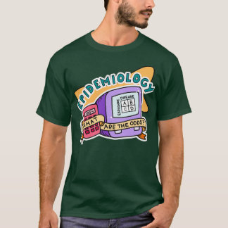Retro-epidemiologi - folkhälsodekalett t shirt