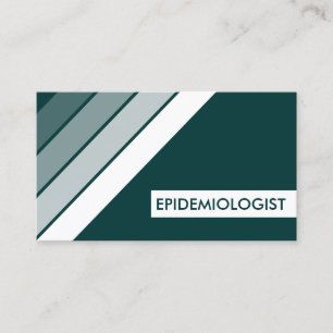 retro EPIDEMIOLOGIST Visitkort