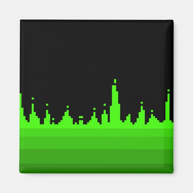 Retro Equalizer Magnet (Framsidan)